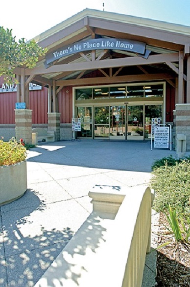 Upland Animal Shelter Outside front